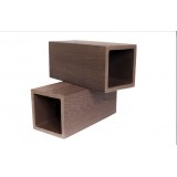 POLIVAN Столб опорный 3D WOOD (100*100), цвет ТЁМНО-КОРИЧНЕВЫЙ POLIVAN Столб опорный 3D WOOD (100*100), цвет ТЁМНО-КОРИЧНЕВЫЙ